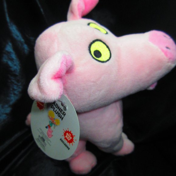 Hey Arnold! Pet Abner Pig Plush Doll Toy Nick Box EXCLUSIVE WINTER 2017 - Picture 8 of 10